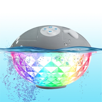 BT601 Portable Bluetooth speaker (Gray Color) with RGB light show 